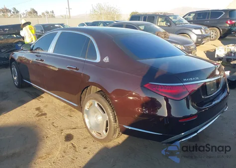 2021 Mercedes-Benz Maybach S 580 4Matic z USA, uszkodzony, nr VIN W1K6X7GBXMA023748